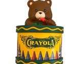 Vintage 1992 Crayola Crayons Teddy Bear Drum Binney &amp; Smith Christmas Or... - $5.00