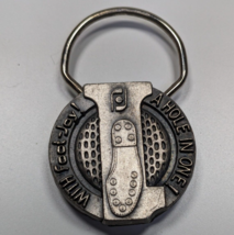 Vintage - Metal -  FootJoy - Hole In One! - Ball Marker Key Chain Clip - £19.73 GBP