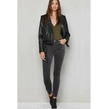 PacSun Gray Velvet Midrise Skinny Pants Jeans Stretch Inseam 29&quot; NEW SZ ... - £36.98 GBP