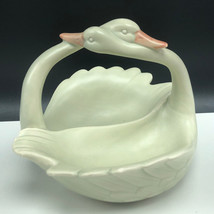 Fitz Floyd Geese goose 1982 vintage bowl candy nut dish RARE pottery bird art - £23.73 GBP