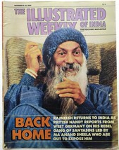 Illustrated Weekly India Dec 1985 Rajneesh Keltron Tehran Greta Garbo Aubrey - £37.60 GBP