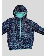 Girls Eddie Bauer Reversible Winter Coat Jacket Medium 10/12 EXCELLENT C... - $16.38