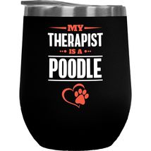 Make Your Mark Design Poodle Therapist Funny Coffee &amp; Tea Gift Mug for Dog Lover - £21.86 GBP