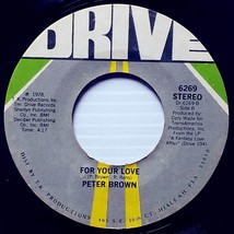 Peter Brown - Dance With Me / For Your Love [7&quot; 45 rpm Single] - £1.78 GBP