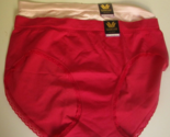 2 Wacoal B smooth High cut Brief Panty Size 2XL Style 871374 Red and Pink - $23.71