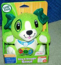 Leap Frog Sing & Snuggle SCOUT 8"H New 6 Months Old & Up - £12.94 GBP