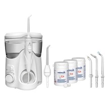 Waterpik Ultra Plus Flosser Water Flossing Tooth Dental Handheld Extra Tips New - £97.63 GBP