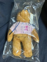 BRAND NEW! 2001 Avon Breast Cancer Crusade Teddy Bear Stuffed Plush SEALED! - £5.93 GBP
