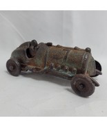 Antique Hubley #7 Cast Iron Race Car Indy Style Vintage - $247.24 CAD