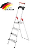 Hailo Folding Step Stool, 4-Step Ladder with Multipurpose Tray for Garag... - $3,709.11 MXN