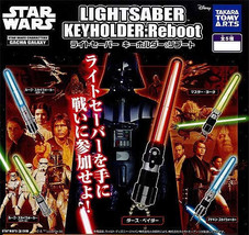 Star Wars Lightsaber Reboot Keychain Collection Darth Vader Yoda Skywalker - £10.22 GBP+
