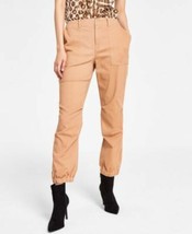 MSRP $80 Inc International Concepts Cropped Cargo Jogger Pants Brown Size 0 - £7.07 GBP