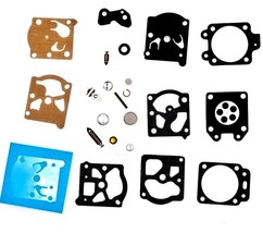 Carb Repair Kit fits Poulan with Walbro Carburetors WT542 WT556 WT557 WT558 - $14.38