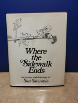 Where The Sidewalk Ends Shel Silverstein 1974 hcdj FIRST EDITION See pictures - £160.32 GBP