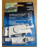 PLPCI Window Sash Lock &amp; Keeper F2554 White 2-1/8&quot; Hole Spacing, 11/16&quot; ... - $4.06 CAD