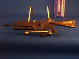 6 1/2&quot; Black Action Figure Rifle - $2.10