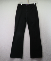 NYDJ Jeans Womens Size 6  Black Denim Lift Tuck Technology Straight Leg ... - £17.13 GBP