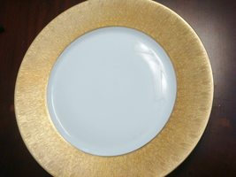 Compatible with Royal Bayreuth China COINGOLDS gold encrusted china dinner plate - £40.06 GBP