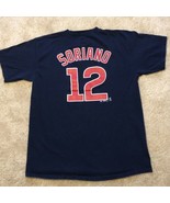 Majestic Chicago Cubs Alfonso Soriano #12 MLB Baseball T-Shirt Youth XL ... - £4.68 GBP