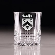 Buckley Irish Coat of Arms Perfect Serve Cut Glass Tumbler - Set of 4 - $74.00