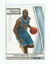Quincy Pondexter (Hornets) 2010-11 Panini Prestige Blue Rookie #176 &amp; #71/999 - £4.00 GBP