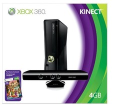 Xbox 360 With 4Gb And Kinect. - $357.95