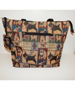 Alfagear Faithful Companion Tapestry Dog Shoulder Bag Zippered Tote Coin... - £14.47 GBP