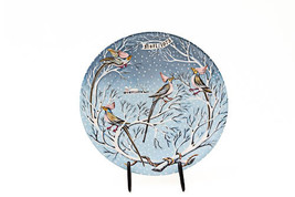 Haviland Limoges Plate Twelve Days of Christmas &quot;Four Coly Birds&quot; France - £14.91 GBP