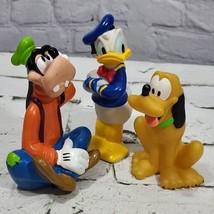 Disney Bath Tub Float Toys Character Figural Lot Of 3 Goofy Donald Pluto  - £11.59 GBP