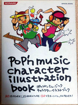 Japan Pop&#39;n Music Character Illustration Book Ac Cs Fever (Book) - £37.56 GBP