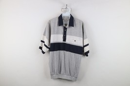Vintage 90s Streetwear Mens Medium Faded Color Block Pullover Golf Polo ... - $49.45