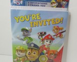 Paw Patrol 8 Party Celebration Invitations + Thank you Postcards Nickelo... - $4.94