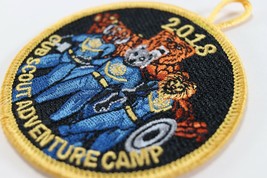 2018 Gold Button Cub Scout Adventure Camp Space Boy Scouts of America BSA Patch - £9.23 GBP