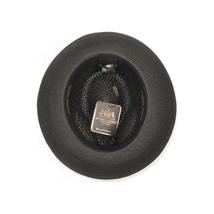 Men's Summer Spring Braid Straw style Hat by BRUNO CAPELO JULIAN JU900 Black image 3