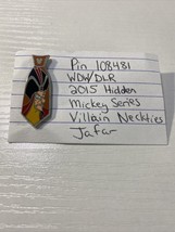 Disney Jafar Aladdin Villain Neckties 2015 Hidden Mickey Pin 108481 - £4.21 GBP