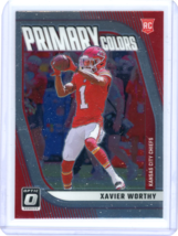 2024 Panini Donruss Optic Primary Colors Xavier Worthy Rookie RC #7 - $2.78 CAD