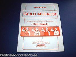 GOLD MEDALIST ROMSTAR 1988 ORIGINAL VIDEO ARCADE GAME OPERATOR REPAIR MA... - $14.01