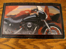 2001 Harley-Davidson Dyna Owner&#39;s Owners Manual Super Glide Low Rider Fat Bob - £34.79 GBP