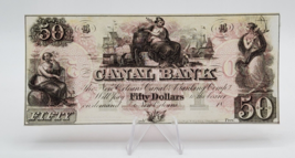 50 Dollars Obsolete Currency Canal Bank New Orleans U.S. UNC Remainder - £44.31 GBP