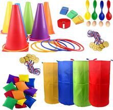 Ultimate 53 Pcs Lawn Game Collection for Families - Holidays &amp; Gathering... - $74.20