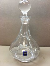 Cristal De Sevres Fine French Crystal Decanter France Ball Shaped Stopper - £155.05 GBP