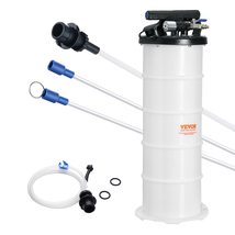 VEVOR Fluid Extractor 6.5L/1.74Gal Pneumatic/Manual with Dipstick &amp; Hose - $836.91 MXN
