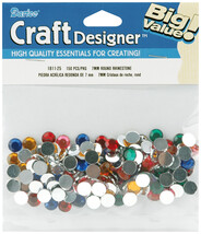 Rhinestones Round 7 mm Multi - $21.00