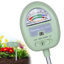 Soil Moisture Meter, 4-in-1 Moisture Meter for Plants, Tester for Moist,... - $30.02