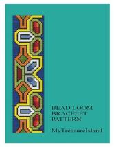 Bead Loom Vintage Motif 20A Multi-Color Bracelet Pattern PDF Format BP_128 - £3.98 GBP