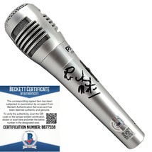 Ricky Morton Rock N Roll Express WWE Autograph Microphone Wrestling Signed BAS - £76.32 GBP