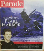 Donald Stratton in Remembering Pearl Harbor @ PARADE Las Vegas Magazine Oct 2016 - £4.75 GBP