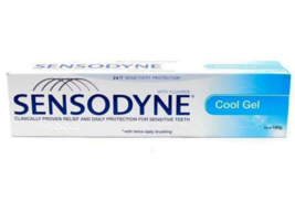 10 Boxes Sensodyne Cool Gel Sensitive Toothpaste Fresh Mint Taste 100g EXPRESS - $89.85