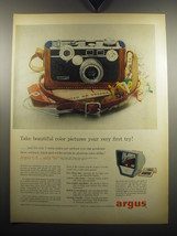 1957 Argus C-3 Camera Ad - Take beautiful color pictures your very first try - £14.74 GBP
