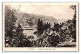 Avalon Harbor Catalina Island California CA UNP WB Postcard V24 - £5.39 GBP